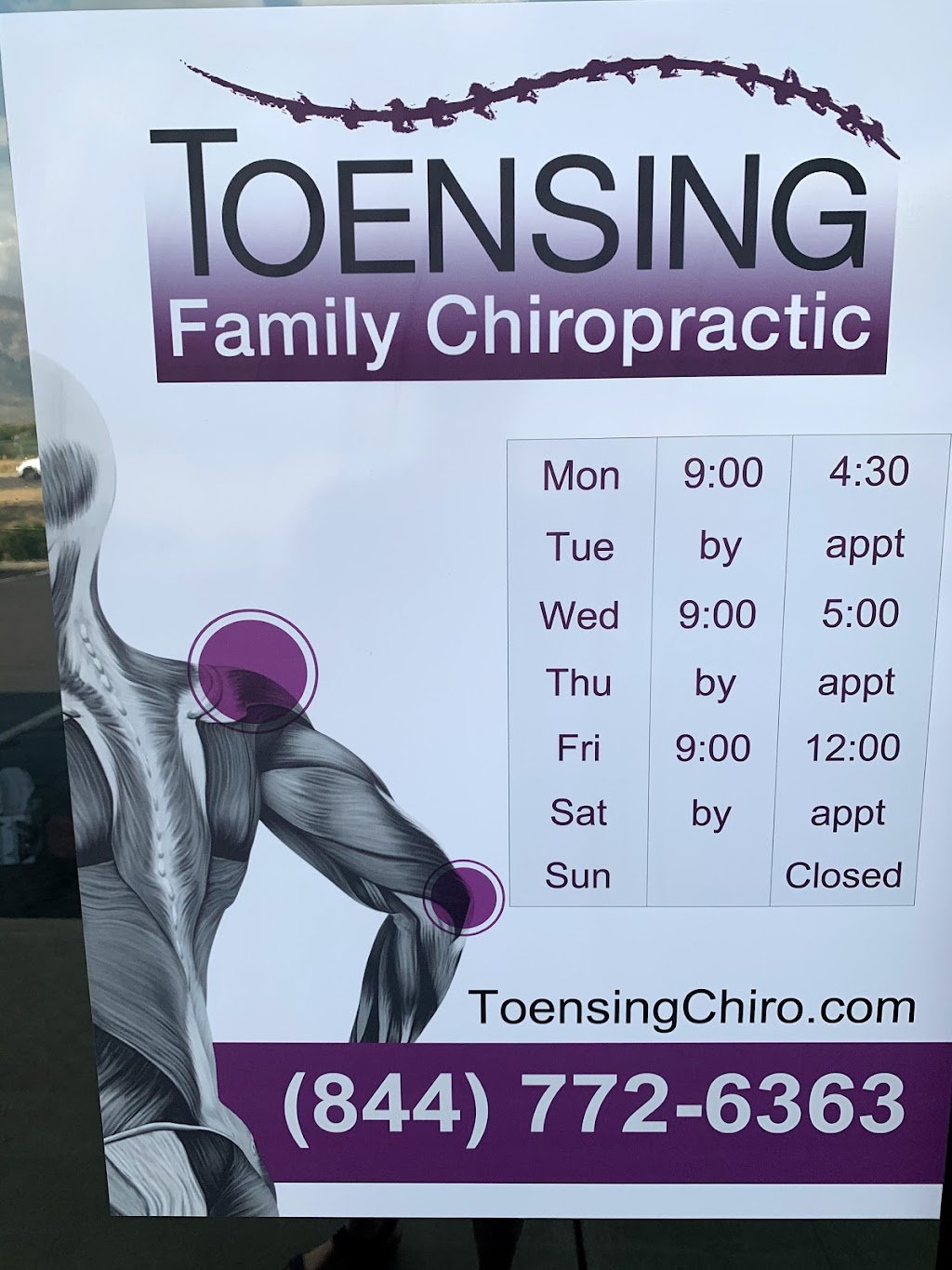 Toensing Family Chiropractic & Strengh Center | 15631 N Oracle Rd # 111, Catalina, AZ 85739, USA | Phone: (844) 772-6363