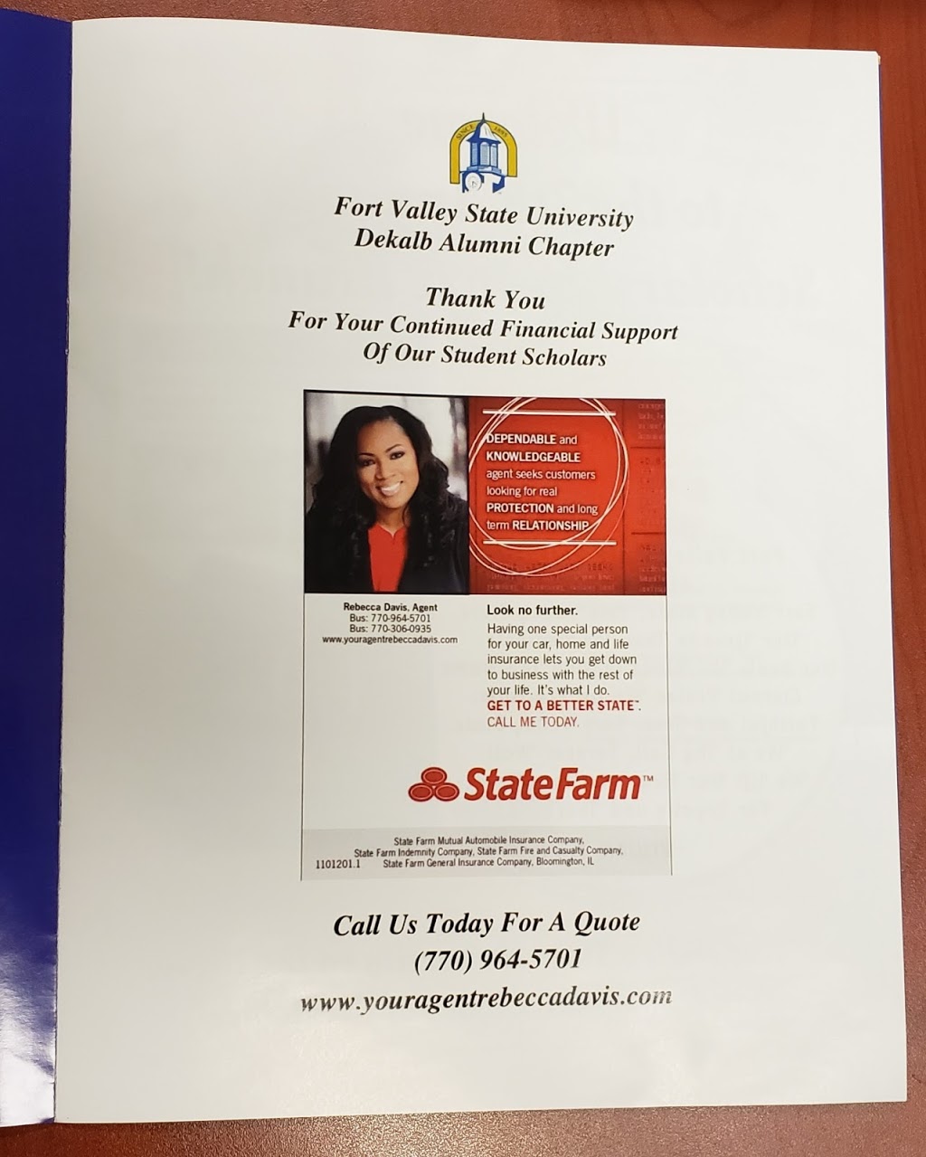 Rebecca Davis - State Farm Insurance Agent | 7580 Springbox Dr Suite 230, Fairburn, GA 30213, USA | Phone: (770) 964-5701