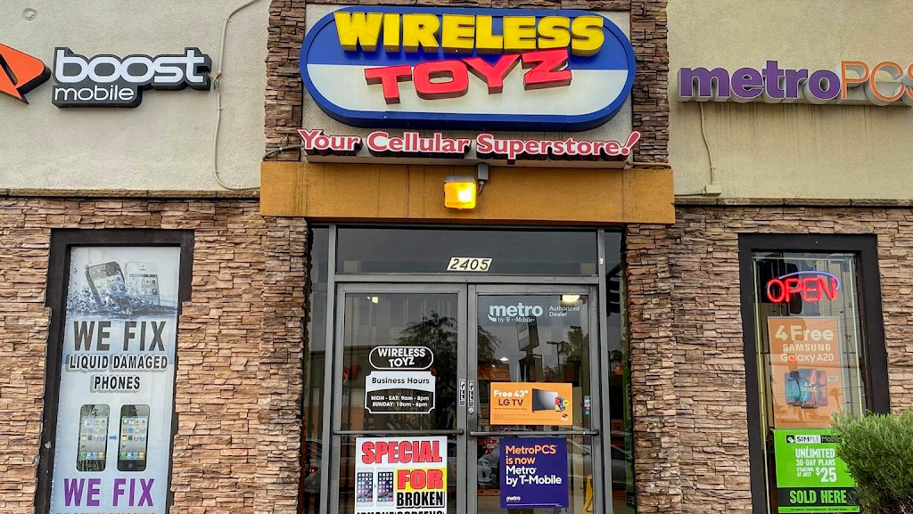 Wireless Toyz - iPhone Repair Specialists | Trop/Eastern | 2405 E Tropicana Ave, Las Vegas, NV 89121, USA | Phone: (702) 431-8699