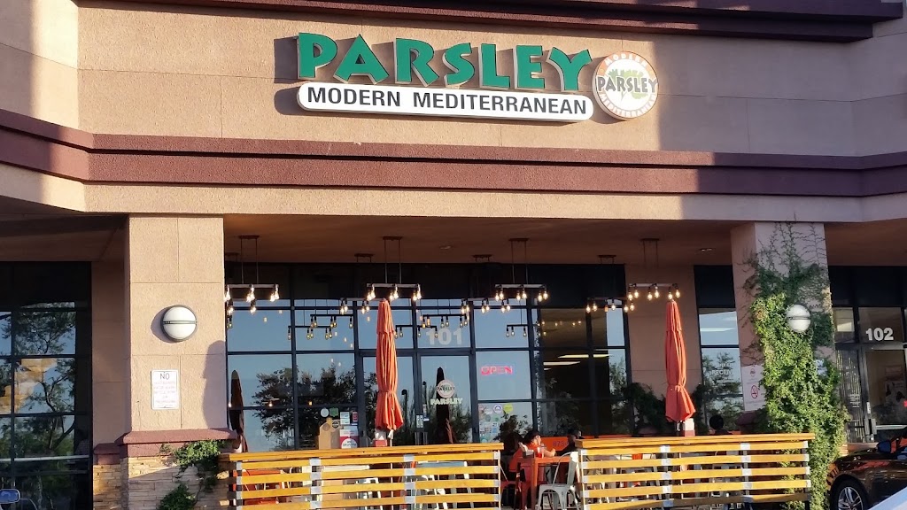 Parsley Modern Mediterranean | 4985 W Tropicana Ave, Las Vegas, NV 89103, USA | Phone: (702) 871-1818