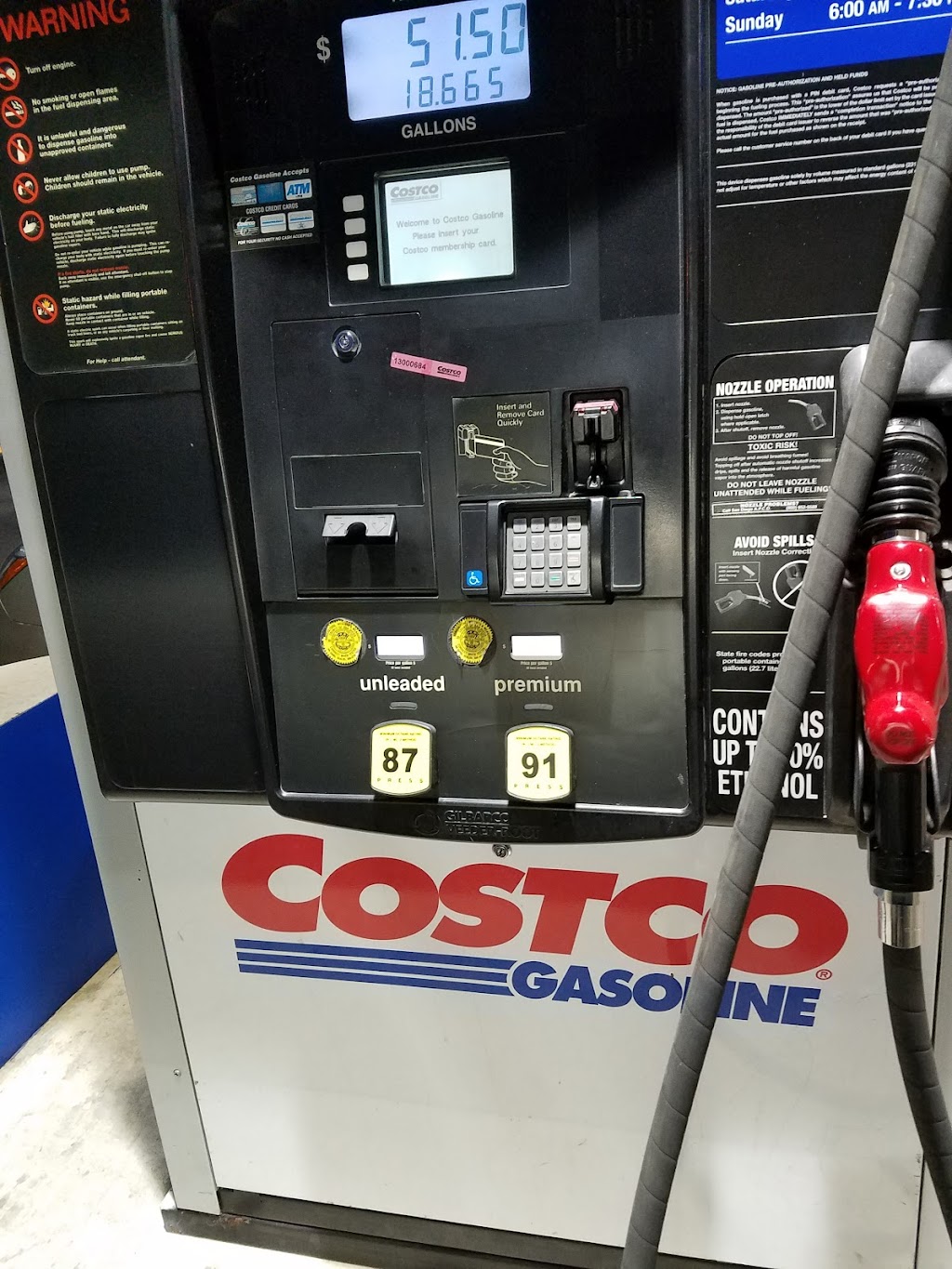 Costco Gas Station | 4605 Morena Blvd, San Diego, CA 92117, USA | Phone: (858) 270-6920