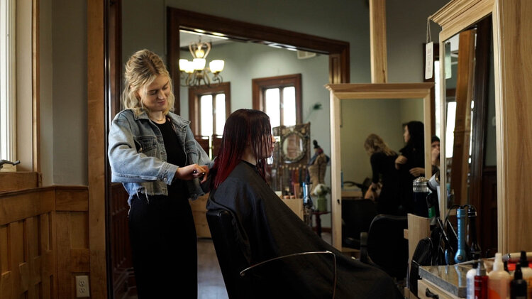 Salon in the Tower | 10225 Main St Suite 20, Clarence, NY 14031, USA | Phone: (716) 759-1200