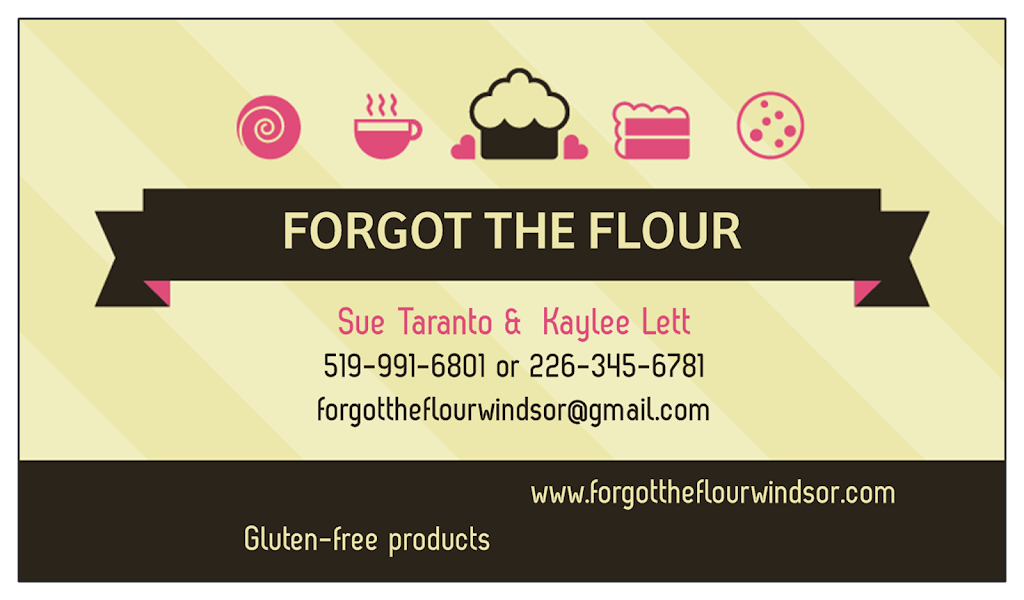 Forgot the Flour | 1405 Morton Dr, Windsor, ON N9J 3S9, Canada | Phone: (519) 991-6801