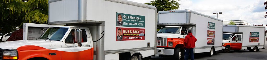 Gus & Jack Moving Company LLC | 1216 182nd St SW, Lynnwood, WA 98037, USA | Phone: (206) 919-4678