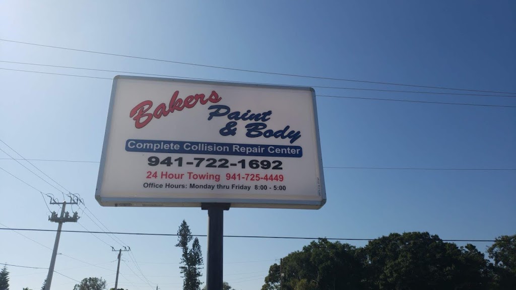 Bakers Paint & Body | 903 3rd Ave W, Palmetto, FL 34221, USA | Phone: (941) 722-1692