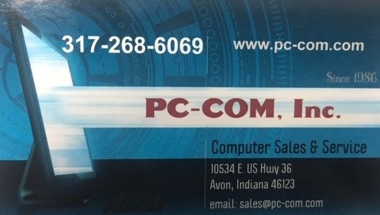 PC-COM COMPUTERS | 10534 E US Hwy 36, Avon, IN 46123, USA | Phone: (317) 268-6069