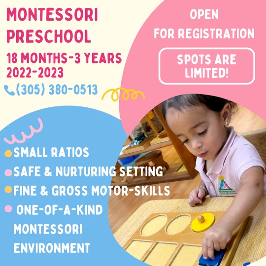 Montessori Childrens House | 12985 SW 112th St, Miami, FL 33186, USA | Phone: (305) 380-0513