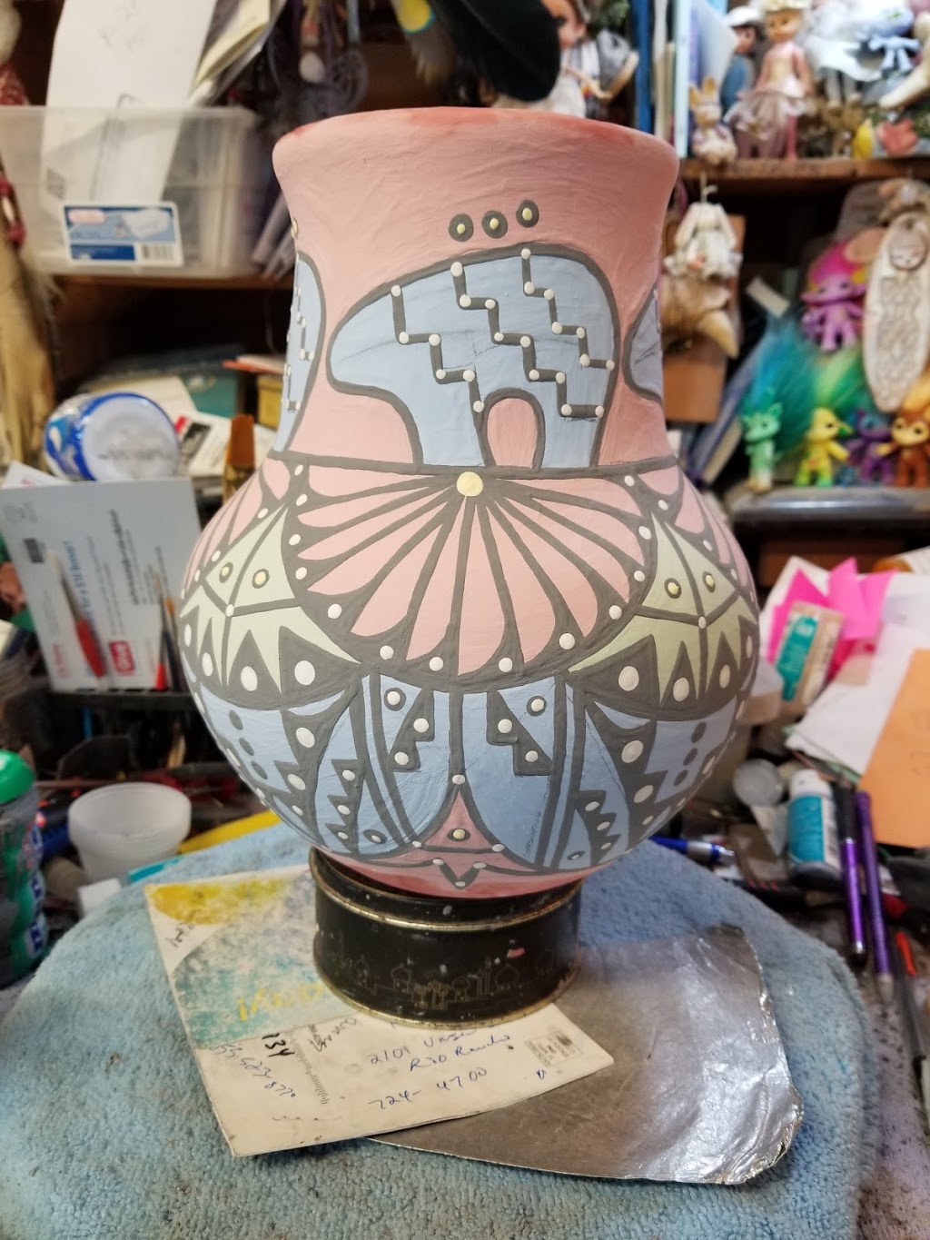 Martinez Pottery | 715 Braught Rd, Bosque Farms, NM 87068, USA | Phone: (505) 869-6035