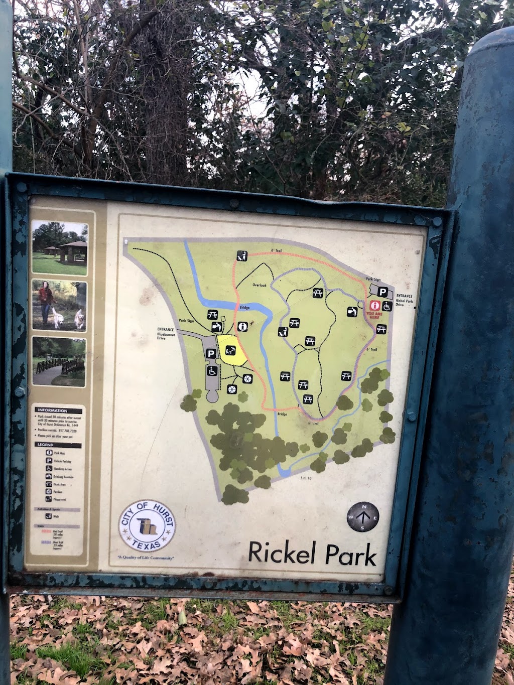 Rickel Park | Rickel Park Dr, Hurst, TX 76053, USA | Phone: (817) 788-7220