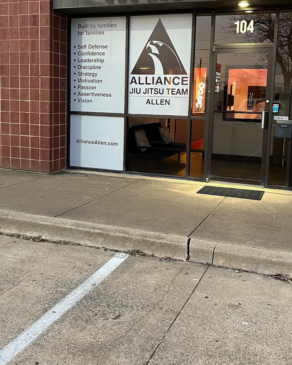 Alliance Jiu Jitsu Allen | 1201 E Main St #104, Allen, TX 75002, USA | Phone: (469) 675-3229