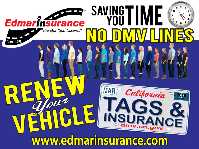 Edmar Insurance & DMV Services - R2 | 18590 Van Buren Boulevard #2c, Riverside, CA 92508, USA | Phone: (951) 465-7800