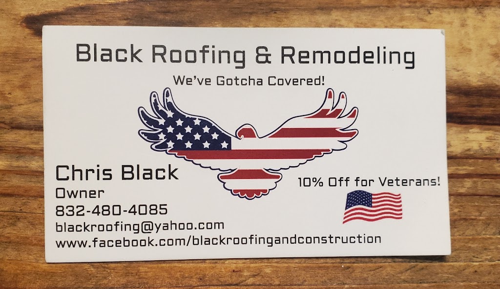 Black Roofing & Remodeling | 7007 Ponderosa Dr, Magnolia, TX 77354, USA | Phone: (832) 480-4085