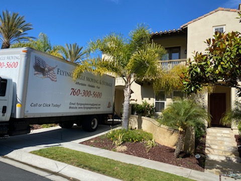 Flying Eagle Moving INC | 1175 La Moree Rd, San Marcos, CA 92078, USA | Phone: (760) 274-0358