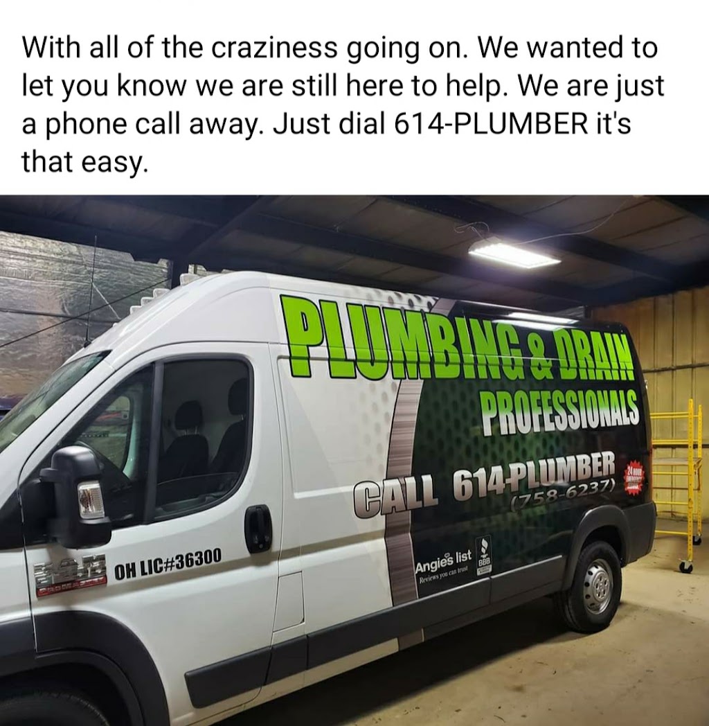 Plumbing & Drain Professionals | 374 Morrison Rd Suite A, Columbus, OH 43213, USA | Phone: (614) 776-0998