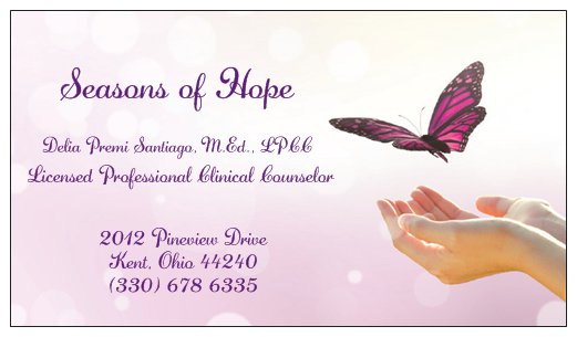 Seasons Of Hope, Ltd | 2012 Pineview Dr, Kent, OH 44240 | Phone: (330) 678-6335