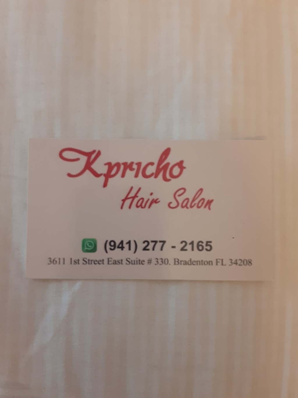 KAPRICHOSA LLC | 3611 1st St E # 330, Bradenton, FL 34208, USA | Phone: (941) 277-2165