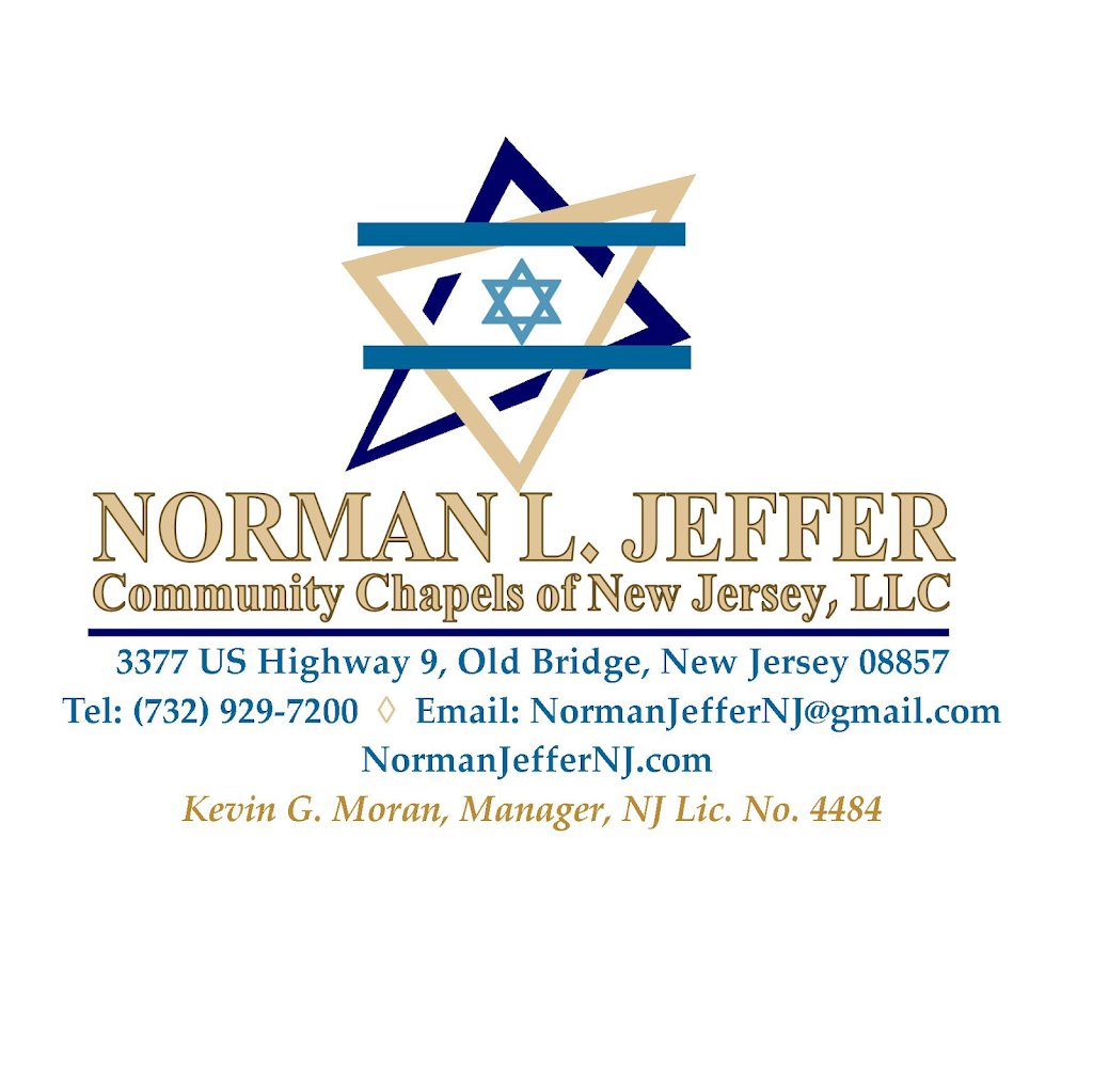 Norman L. Jeffer Community Chapels of New Jersey | 3377 US-9, Old Bridge, NJ 08857, USA | Phone: (732) 929-7200