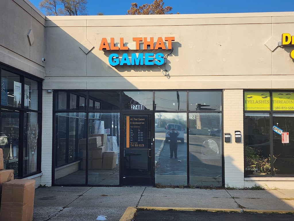 All That Games | 27488 Schoolcraft Rd, Livonia, MI 48150, USA | Phone: (734) 365-9299