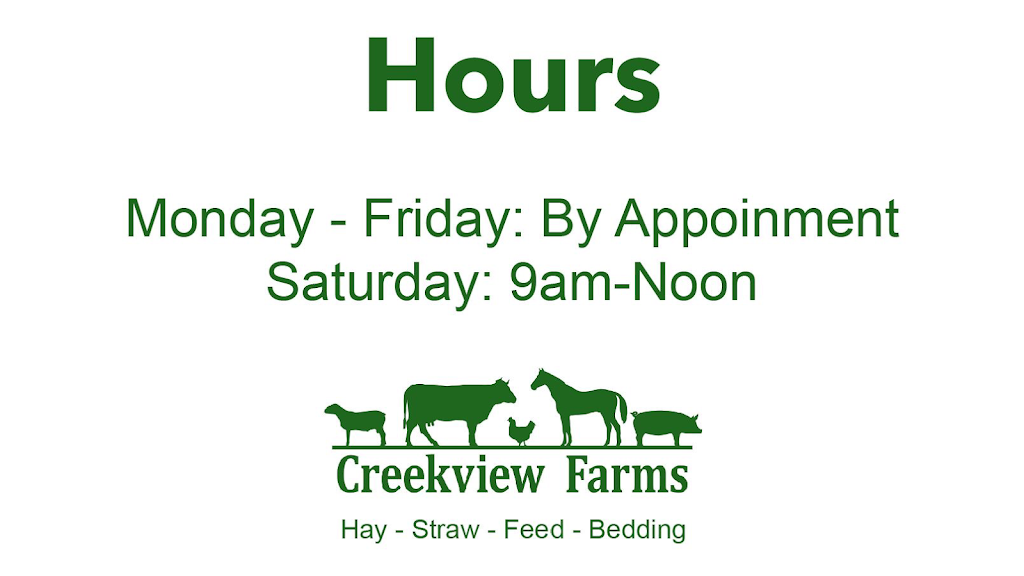 Creekview Farms | 3660 Germantown Liberty Rd, Dayton, OH 45417, USA | Phone: (937) 835-0253