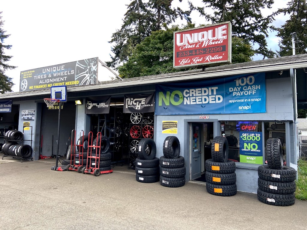 Unique Tires and Wheels | 9116 Washington Blvd SW, Lakewood, WA 98498, USA | Phone: (253) 448-2299