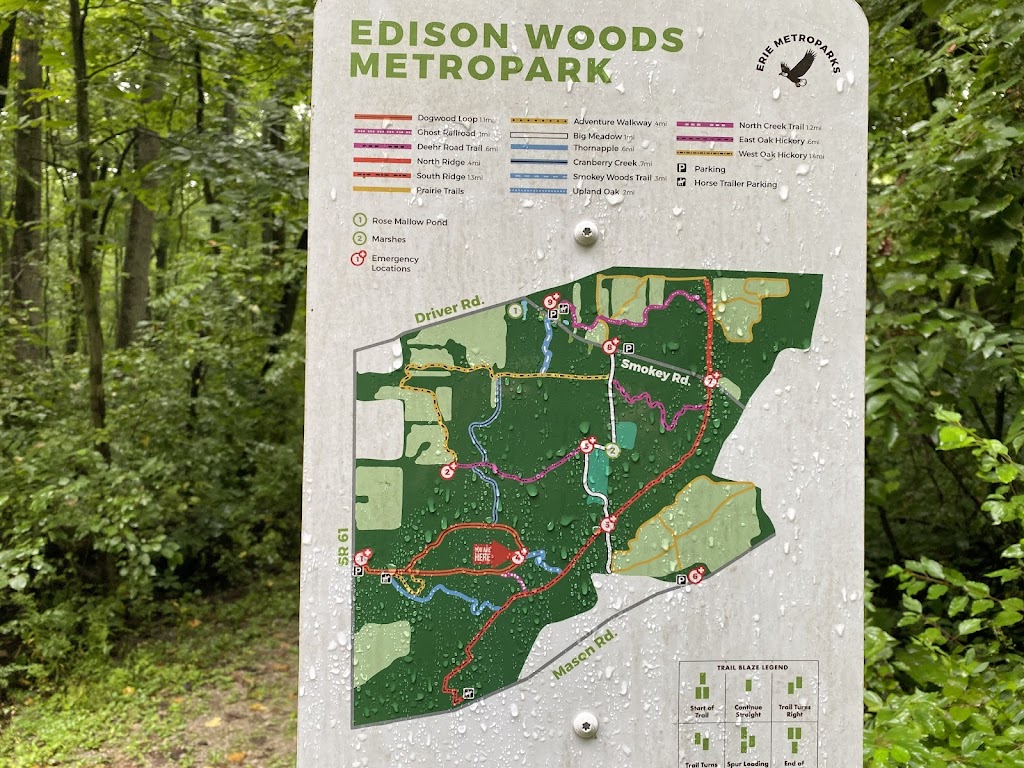 Edison Woods MetroPark | 10186 Ceylon Rd, Berlin Heights, OH 44814, USA | Phone: (419) 625-7783