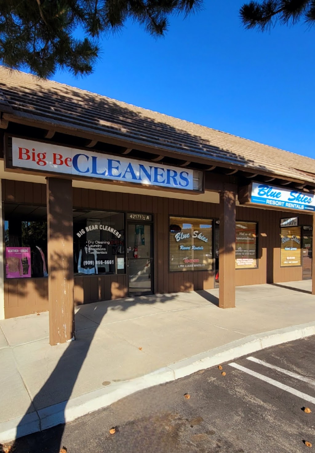 Big Bear Cleaners | 42171 1/2 A, Big Bear Blvd, Big Bear Lake, CA 92315, USA | Phone: (909) 866-6661