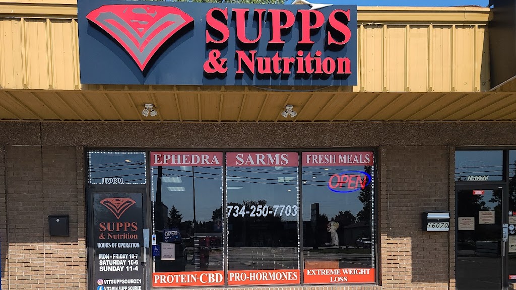 Vs supps and nutrition | 16080 Eureka Rd, Southgate, MI 48195, USA | Phone: (734) 250-7703