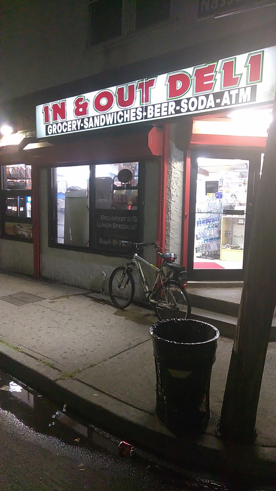 In & Out Deli | 498 Nassau Rd, Roosevelt, NY 11575, USA | Phone: (516) 379-2600