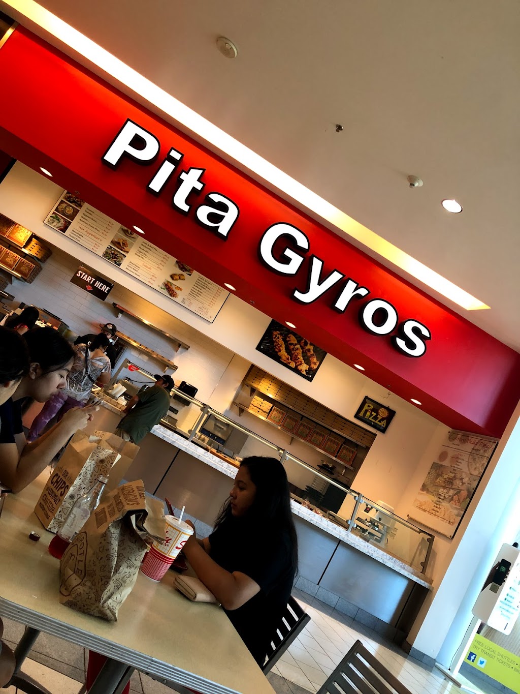 Pita Gyros | The Shops At Tanforan, 1150 El Camino Real, San Bruno, CA 94066, USA | Phone: (650) 636-4183