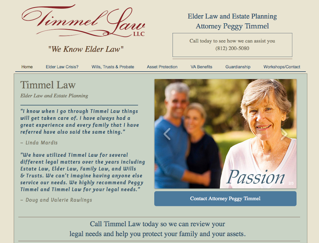 Timmel Law Offices | 2733 Charlestown Rd, New Albany, IN 47150, USA | Phone: (812) 590-2771