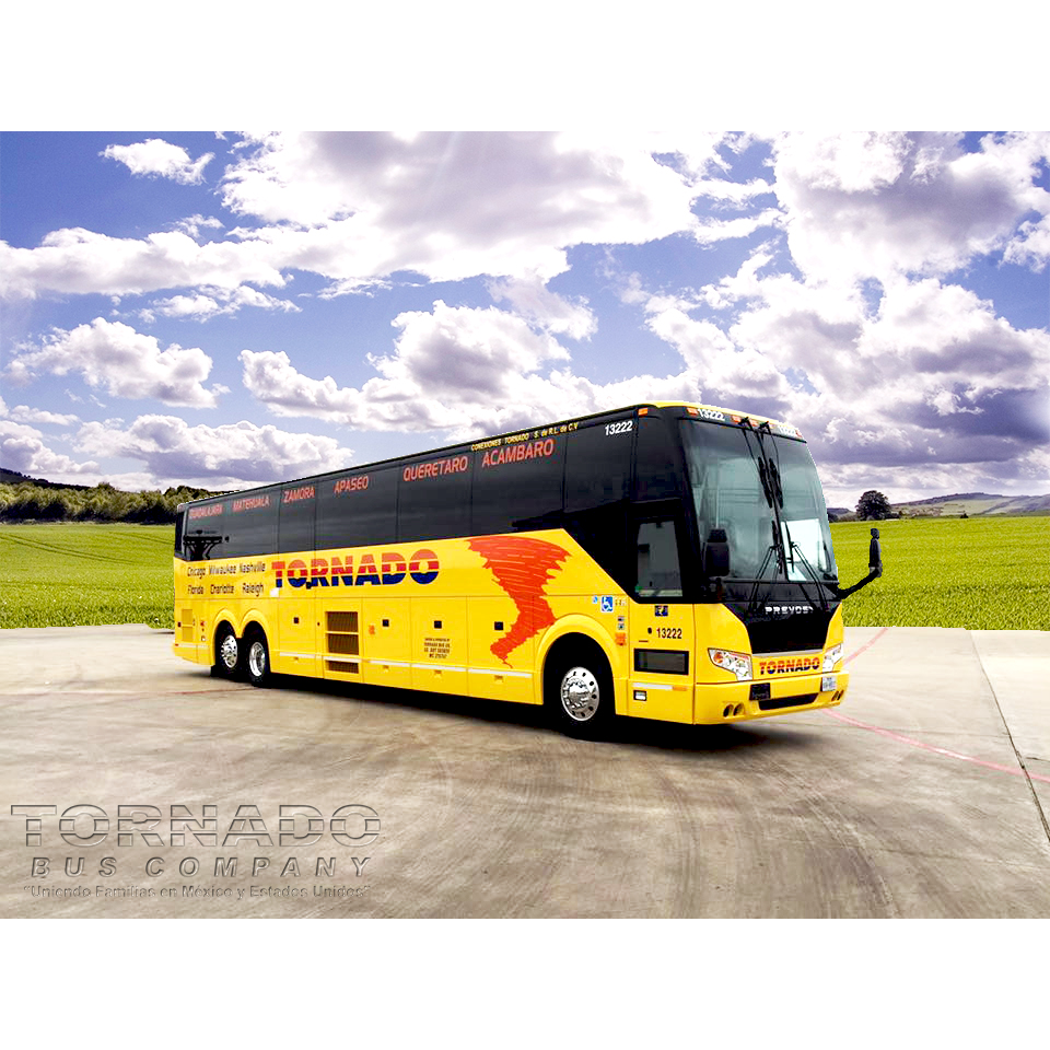 Tornado Bus Company West Memphis | 2304 N Service Rd, West Memphis, AR 72301, USA | Phone: (870) 733-0331