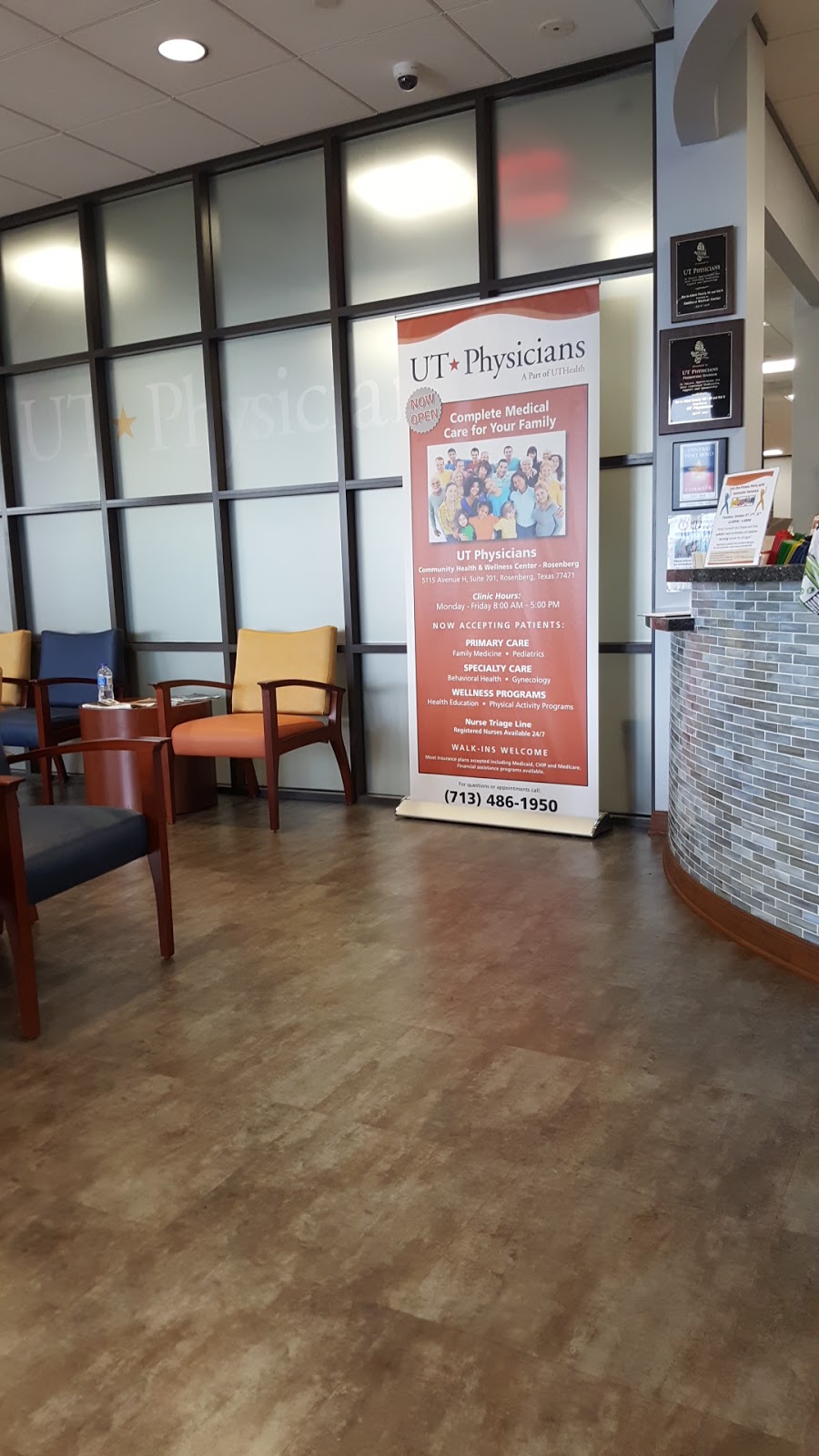 UT Physicians Multispecialty - Rosenberg | 5115 Avenue H Suite 701, Rosenberg, TX 77471, USA | Phone: (713) 486-1950