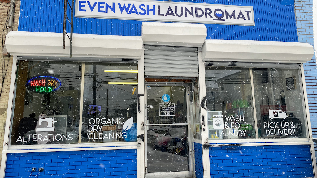 Even Wash Laundromat | 252 Palisade Ave, Jersey City, NJ 07307, USA | Phone: (201) 360-3875