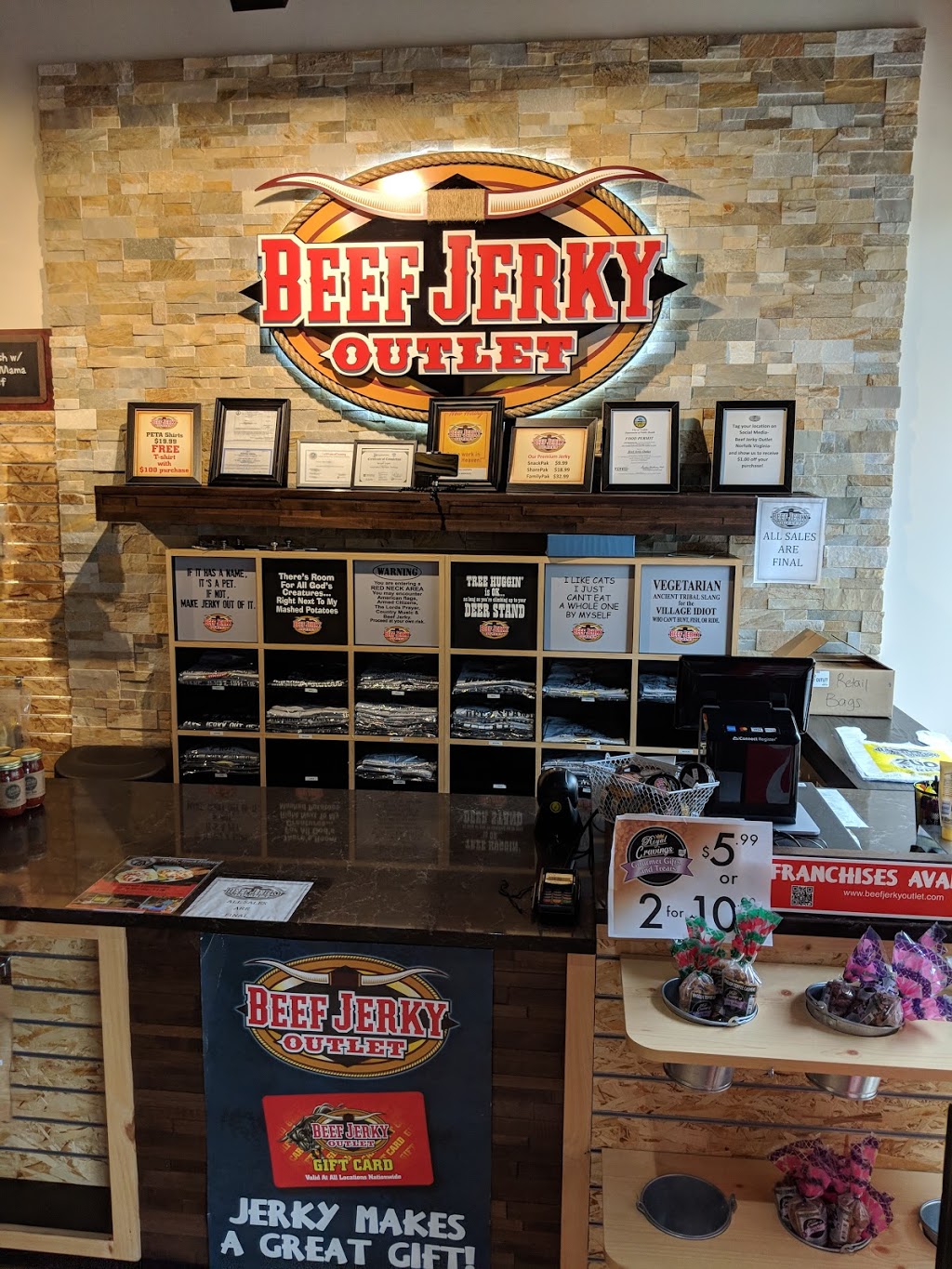 Beef Jerky Outlet | 1600 Premium Outlets Blvd #608, Norfolk, VA 23502, USA | Phone: (757) 389-7601