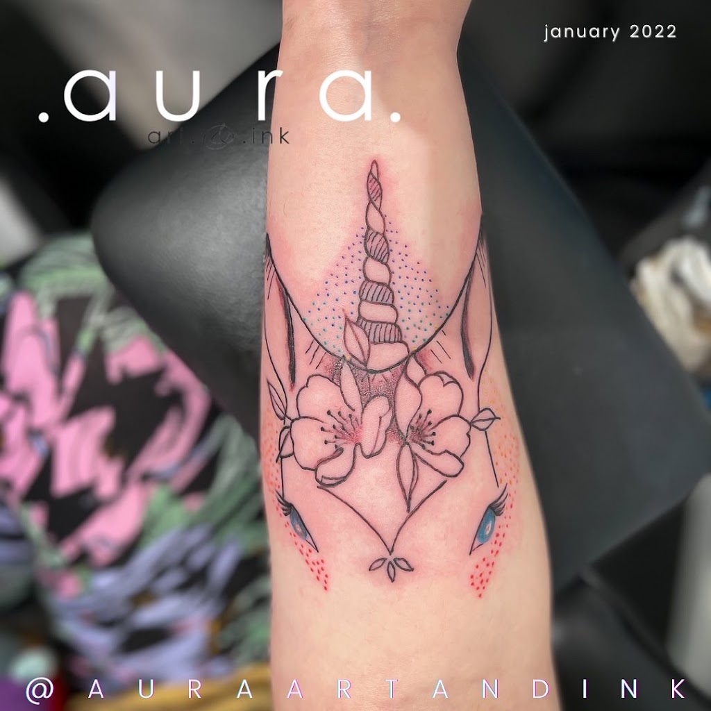 Aura Art & Ink at Aura Creative Studio | 13302 39th Ave SE #103, Mill Creek, WA 98012, USA | Phone: (425) 743-4188