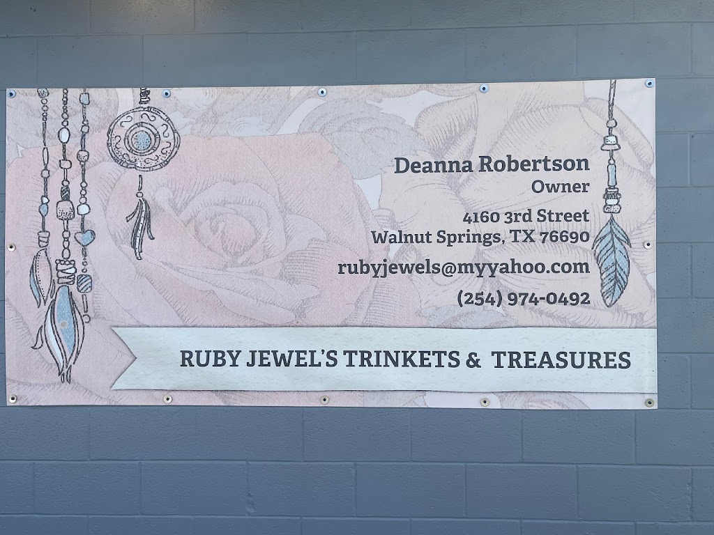 Ruby Jewels Trinkets & Treasures | 4160 3rd St, Walnut Springs, TX 76690, USA | Phone: (254) 974-0492