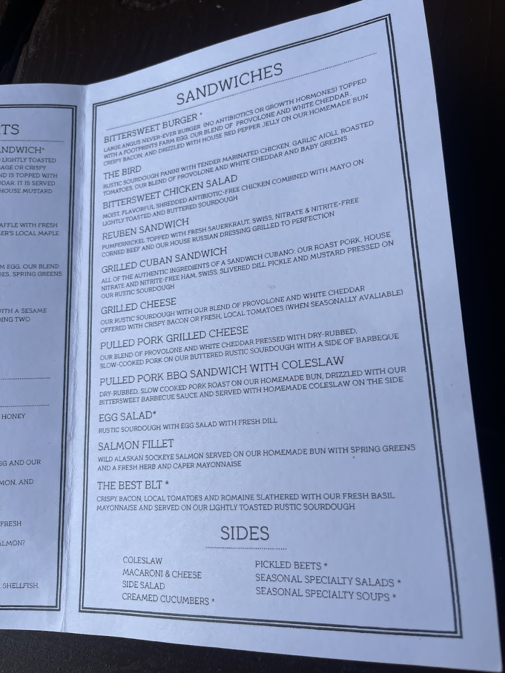 Bittersweet Cafe | 205 Farmington-Ohiopyle Rd, Farmington, PA 15437, USA | Phone: (724) 329-4411