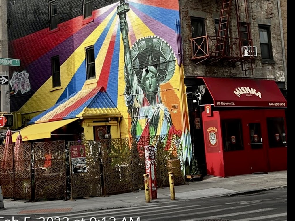 Mishka Soho Restaurant | 519 Broome St, New York, NY 10013, USA | Phone: (646) 590-1498