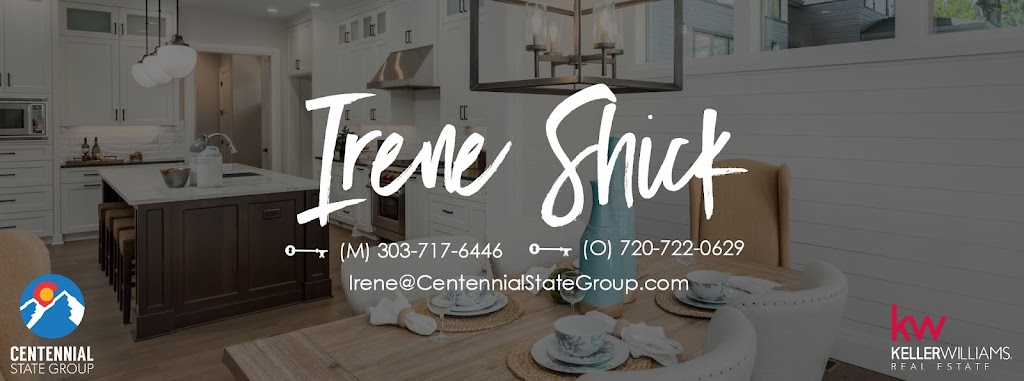 Your LOCAL Realtor - Irene Shick | 10375 Park Meadows Dr, Littleton, CO 80124 | Phone: (720) 722-0629