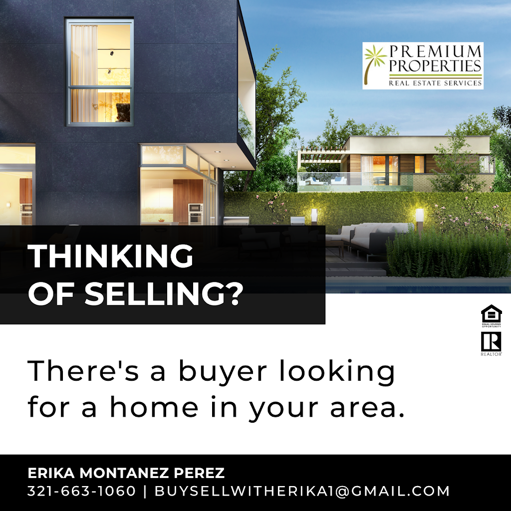 Erika Montanez Perez at Premium Properties at Lake Nona | 10645 Narcoossee Rd, Orlando, FL 32832, USA | Phone: (321) 663-1060