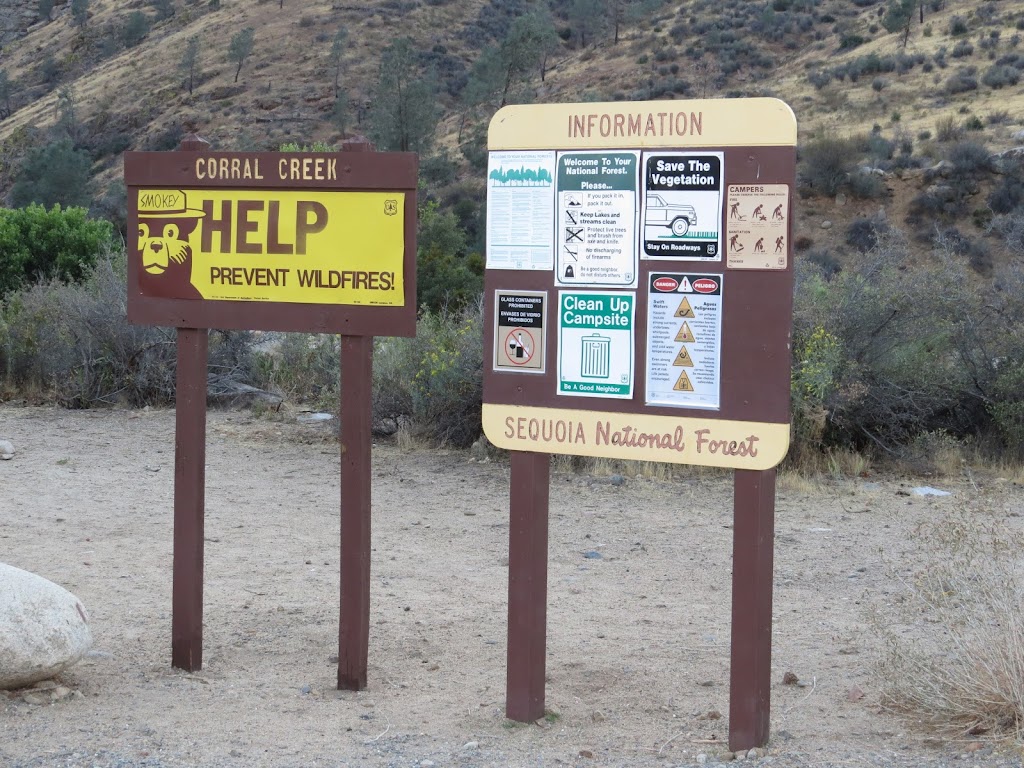 Corral Creek Campground | Mountain Hwy 99, Kernville, CA 93238, USA | Phone: (760) 376-3781