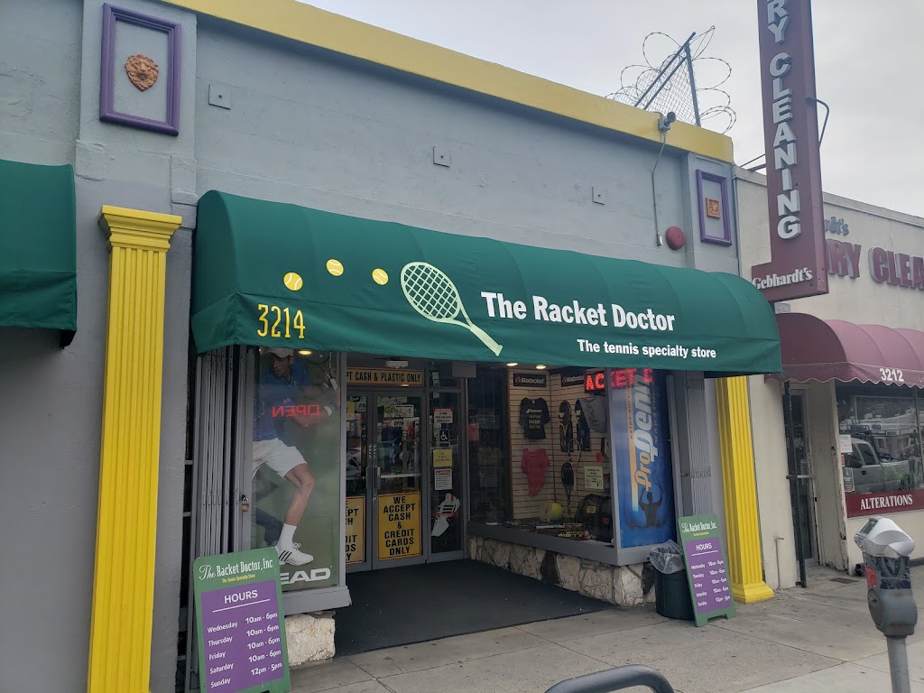 The Racket Doctor | 3214 Glendale Blvd, Los Angeles, CA 90039, USA | Phone: (323) 663-6601