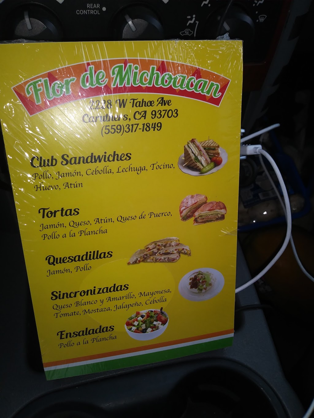 Мексикански ресторант "Цветето на Мичоакан" | 2220 W Tahoe Ave, Caruthers, CA 93609, USA | Phone: (559) 317-1849