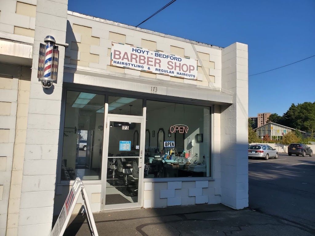 Hoyt-Bedford Barber Shop | 173 Morgan St, Stamford, CT 06905, USA | Phone: (203) 324-1994