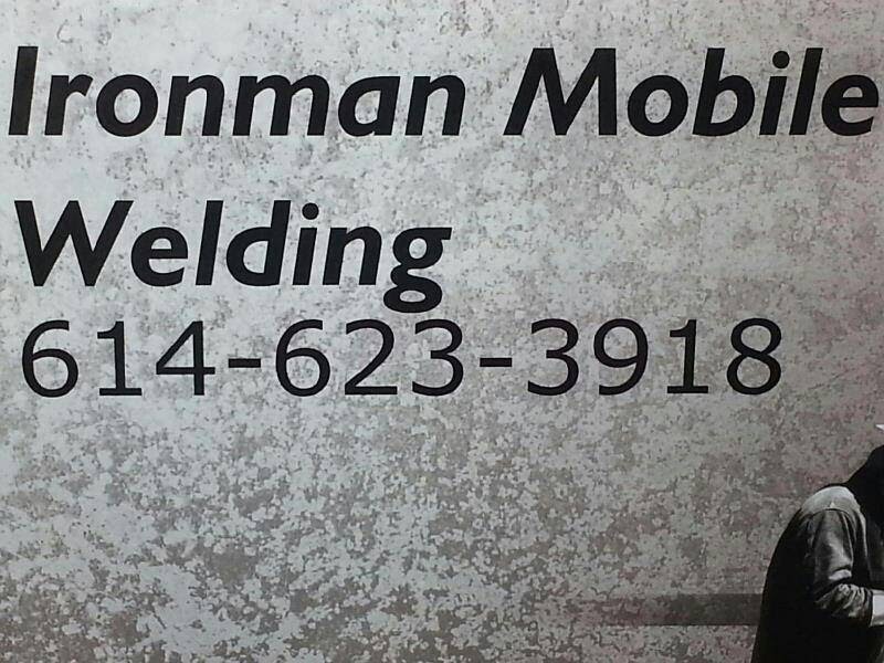 Ironman Mobile Welding | 1883 Federal Pkwy, Columbus, OH 43207, USA | Phone: (614) 623-3918