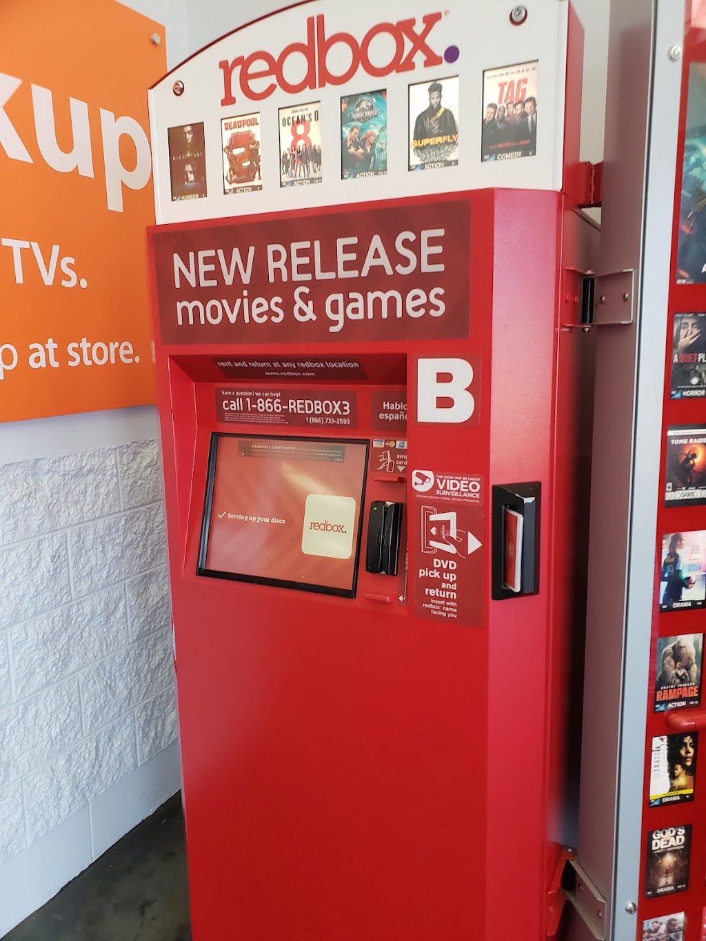 Redbox | 3770 US Highway 395 S, Carson City, NV 89705, USA | Phone: (866) 733-2693