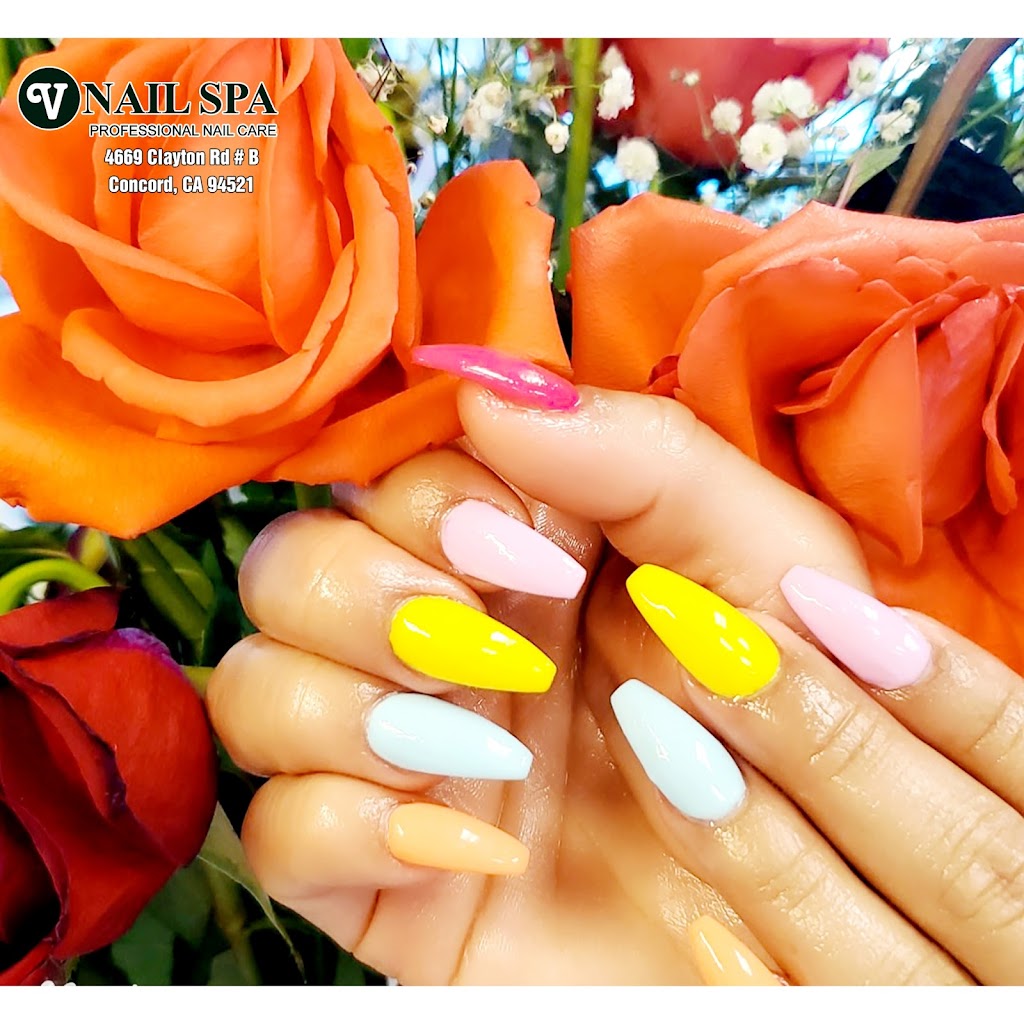 V Nail Spa | 4669 Clayton Rd B, Concord, CA 94521, USA | Phone: (925) 682-4454