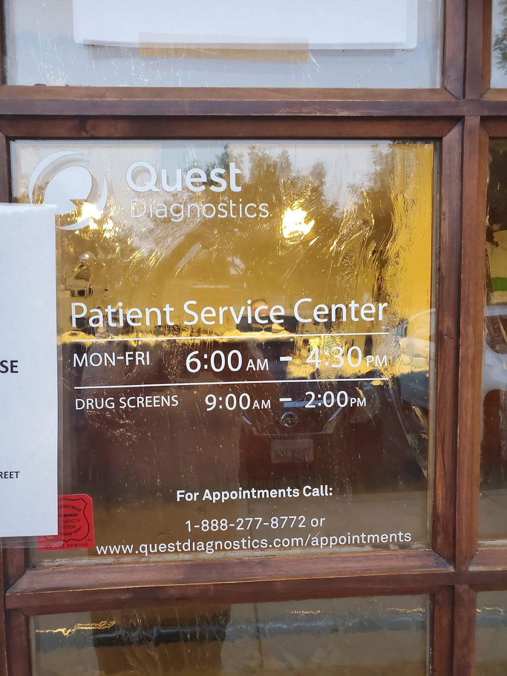 Quest Diagnostics | 131 S Tamarack St Ste B, Visalia, CA 93291, USA | Phone: (559) 738-1961