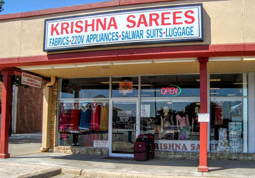 Krishna Sarees | 524 W Belt Line Rd #16, Richardson, TX 75080, USA | Phone: (972) 479-0044