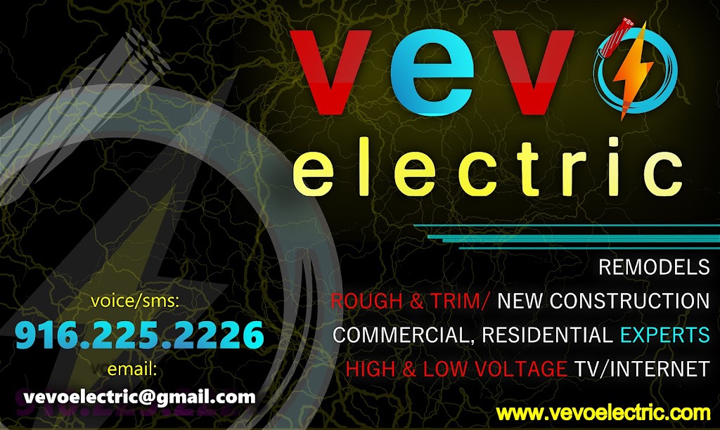 Vevo Electric | 1476 Berriedale Ct, Folsom, CA 95630, USA | Phone: (916) 225-2226